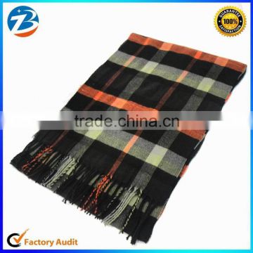 Best-selling Unisex Colorful Checkered Long Pashmina Scarf Shawl