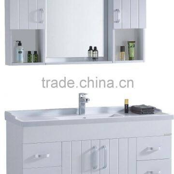 Modern wall hung bathroom vanity cabinet
