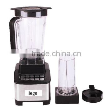 XJ-42808 For ETL CB EMC making fresh smoothies and shakes ,soup maker,10 buttoms 2L 1200W joyshaker blender bottle