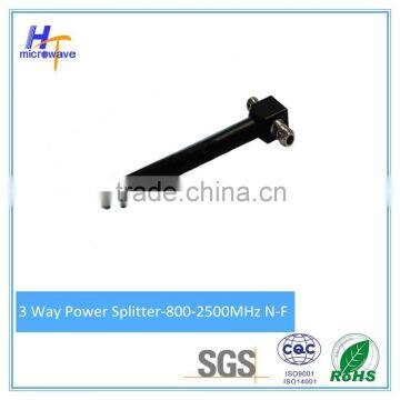 Passive 3 way Power Splitter divider 800-2500MHz N type female connector (-140dBc)