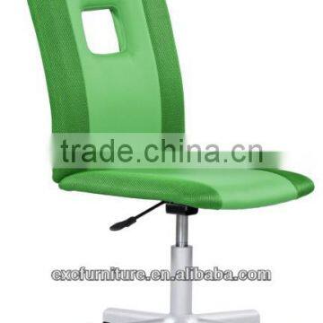 Colorful pu Match Pvc Without Armrest Small Office Chair