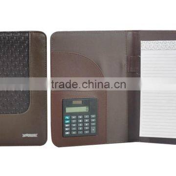 Business portfolio/leather folder/File holder wholesale china