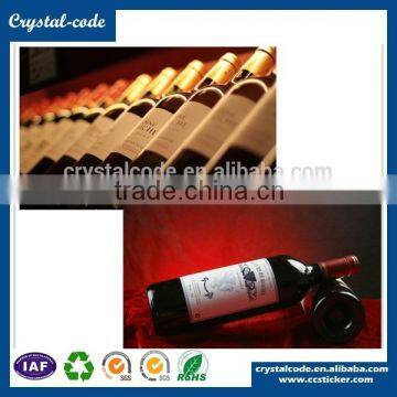 Print Paper Manufacturers Adhesive Wine Label Paper Plastic Wine Bottle Label photo-6
