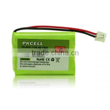 UL,CE,FCC approved cordless phone Nimh battery 3.6v 600mah for digital products