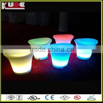 Waterproof Plastic Ice Bucket For Party Events Club Bar Used Illuminated LED Ice Bucket photo-6