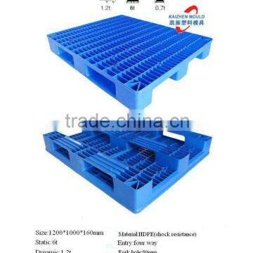 High precision single grid plastic pallet board mould