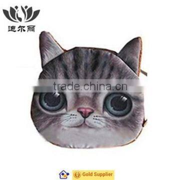 Eye-catching 3D Cute Lovely Children Coin Money Card Cat Zipper Purse