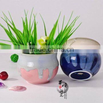 ceramic flower pot outdoor