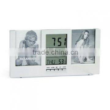 weather station lcd frame travel or home clock