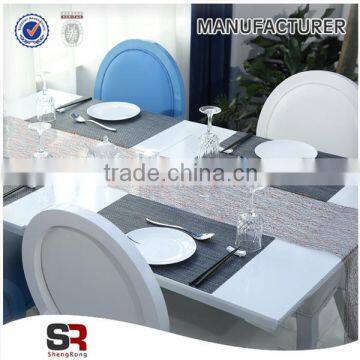 2015 latest design customized sizes beauiful bronzing table clothes