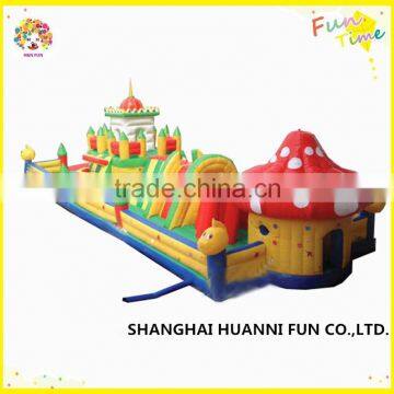 Obstacle, inflatable train obstacle, PVC inflatable obstacle course price