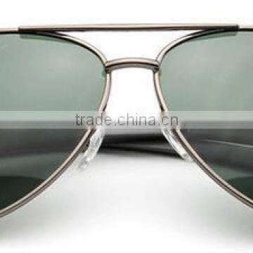 High quality classic metal frame aviator pilot driving polarized sunglasses for man eyeglass eyewear