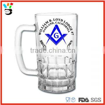 competitive price custom printed 20oz beer mug