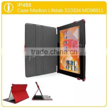 For Medion Lifetab S10334, Heat Setting Leather Tablet Case for Medion Lifetab MD98811 photo-3