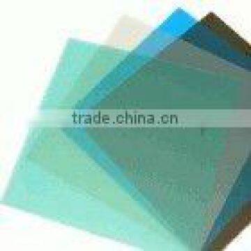 blue polycarbonate solid sheet for factory lighting