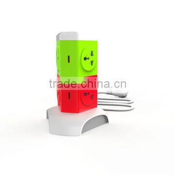 Colorful Universal 4/6/8 Outlet Power Strip With Usb photo-4