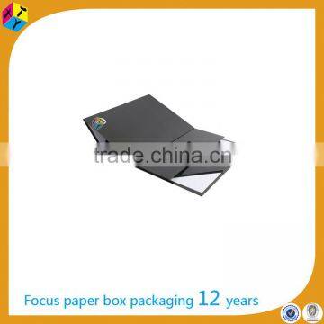 Black Foldable Cardboard Box With Rope Handle photo-6