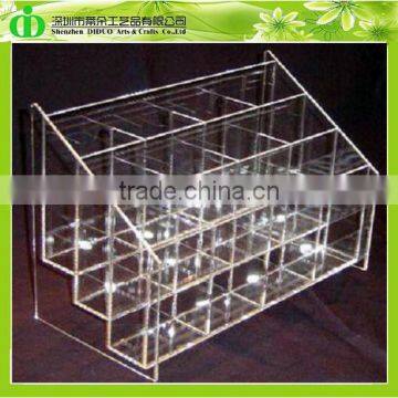 DDN-0061 ISO9001 Chinese Manufacture Wholesale SGS Test Clear Plexiglass Brush Holders