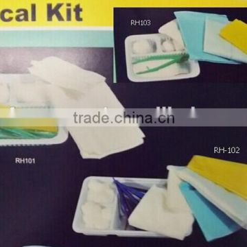 Disposable wound dressing kit, Sterile dressing kit