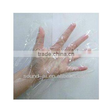 Degradable plastic glove