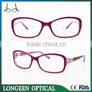 purple spring hinge best reading glasses with diamond