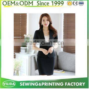 OEM Factory New Ladies OL Office Formal Dress Blazers Lady Slim Fit Suit OEM photo-4