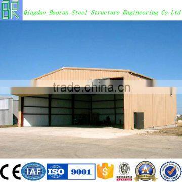 Low Cost Steel Frame Prefabricated Hangar