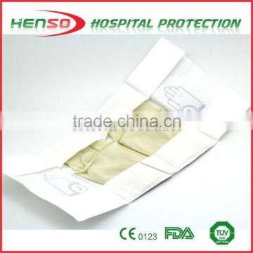 HENSO Pre Powdered Sterile Latex Surgical Gloves photo-4