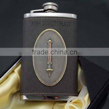6oz stainless steel antique hip flask