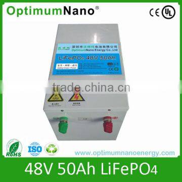 lithium ion battery 48v 50ah for golf car