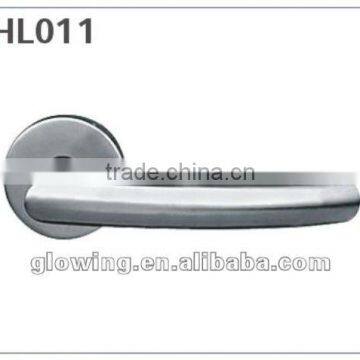 Stainless Steel Tube Lever Door Handle