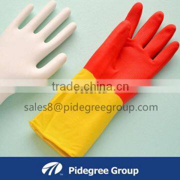 latex household cleaning gloves