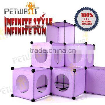 New Promotion DIY Cat Tower Cat Tree Kit Build Your Own Fully Customizable Cat House Made in China
