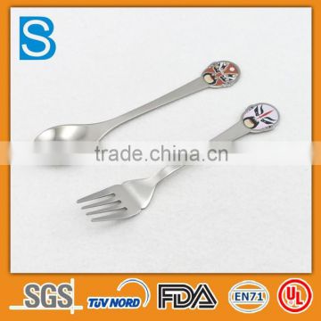 2pcs fork and spoon gift set