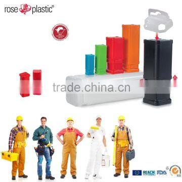 Round Square Plastic Block Tubes Packaging BK photo-6