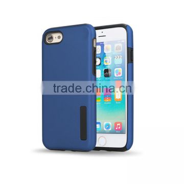 full covered pc+tpu case for iphone 7/7 plus 2 in 1 case for iphone 7 shock proof promotion case