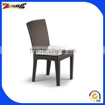 ZT-1028C new design rattan/wicker outdoor garden armless chair