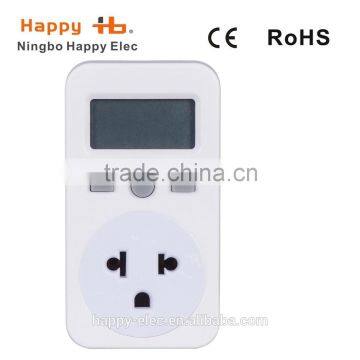 ROHS, CE, HB01EM, LED, 230VAC 50Hz, Plug-in Digital Energy Meter,Electricity Monitor