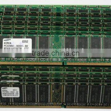 High quality Original Second hand 512M 400 Memory for Desktop