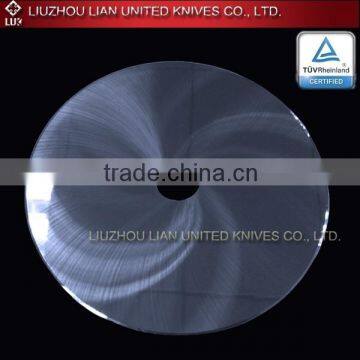 Tungsten Carbide Round Knife for Tobacco Processing Machine