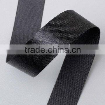 Black Satin Ribbon Polyester Ribbon Garment Hair Accessory