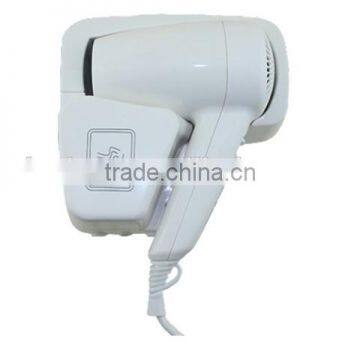 New China CB RoHS Electric Wall Mounted Hair Dryer /hotel bathroom wall mounting hair dryer