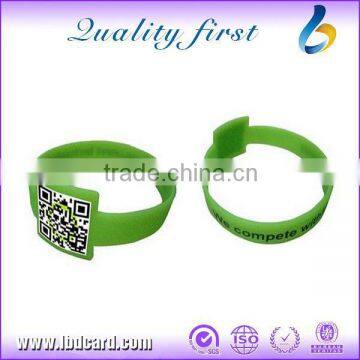 Popular Personalized T5577 Silicone Bracelets RFID Wristbands photo-2