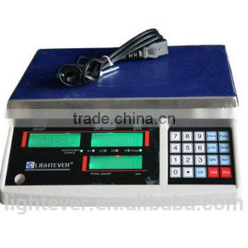 CE certificate coin operated weighing scale for counting