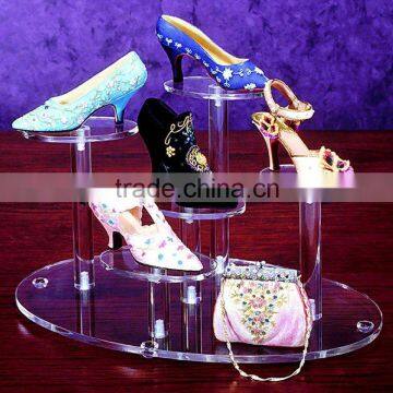 Acrylic shoe display riser/stand/rack/holder