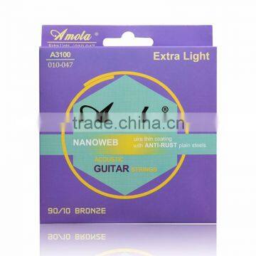 Wholesale Amola Guitar Strings Bronze A3100 Acoustic Guitar Strings Better Than Elixir Guitar Strings