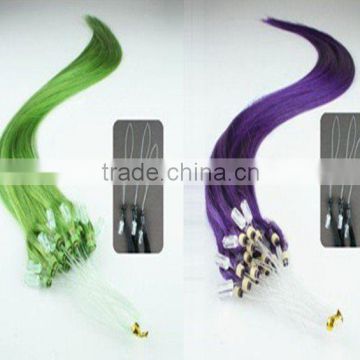 Micro Loop Hair - Silicone Loop Hair extension - indian Remy Micro Hair