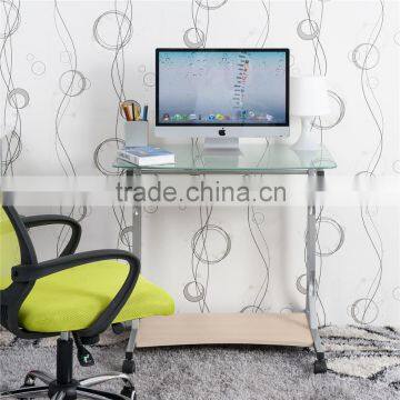 2015 Hot Sale Home Office Glass Computer Desk photo-2