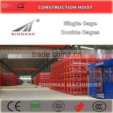 1T Single Cage/Cabin SC100 Construction Hoist, Construction Elevator, Construction Lifter, Building Hoist for Sale in China photo-2