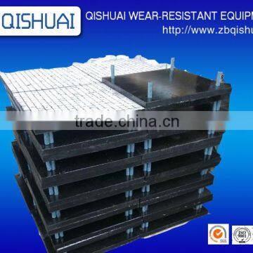 wear resistant alumina ceramic rubber composite panels liner